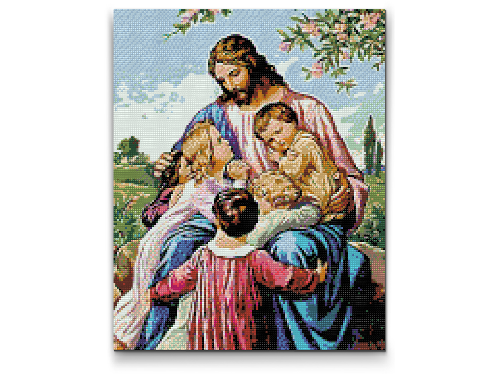 Diamantové malování - Blessing